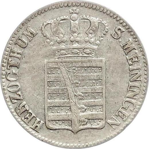 Anverso 3 kreuzers 1840 - valor de la moneda de plata - Sajonia-Meiningen, Bernardo II