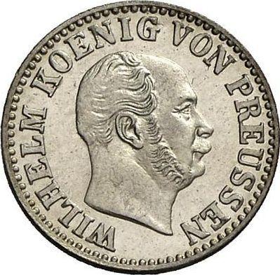 Аверс монеты - 1/2 серебряных гроша 1868 года B - цена серебряной монеты - Пруссия, Вильгельм I