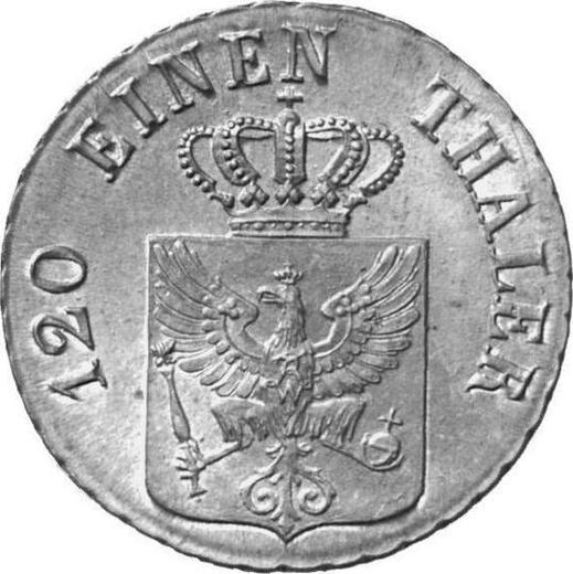 Аверс монеты - 3 пфеннига 1823 года D - цена  монеты - Пруссия, Фридрих Вильгельм III
