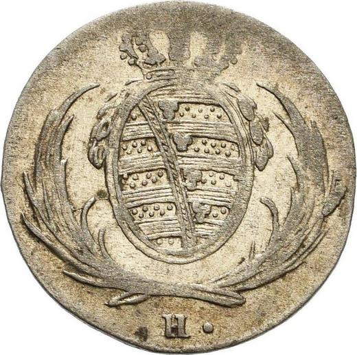 Аверс монеты - 8 пфеннигов 1809 года H - цена серебряной монеты - Саксония-Альбертина, Фридрих Август I