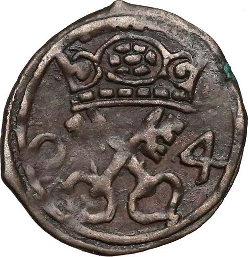 Rewers monety - Denar 1604 "Typ 1587-1614" - cena srebrnej monety - Polska, Zygmunt III