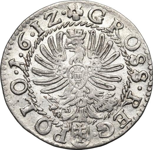 Rewers monety - 1 grosz 1612 - cena srebrnej monety - Polska, Zygmunt III