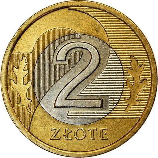 Reverse 2 Zlote 2006 MW -  Coin Value - Poland, III Republic after denomination