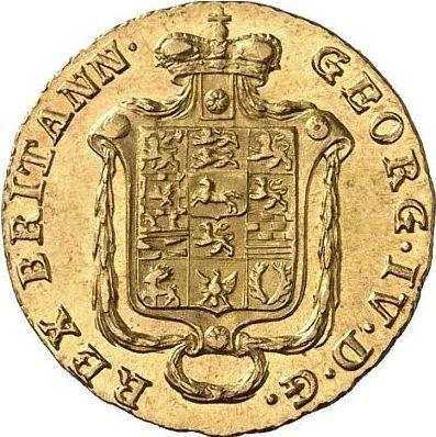 Awers monety - 2 1/2 talara 1822 CvC - cena złotej monety - Brunszwik-Wolfenbüttel, Karol II