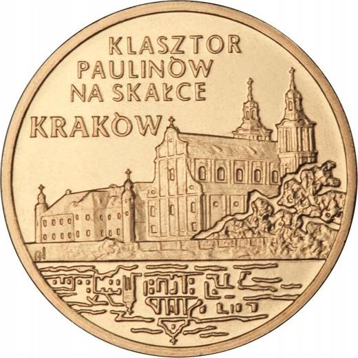 Reverso 2 eslotis 2011 MW AN "750 aniversario de Cracovia" - valor de la moneda  - Polonia, República moderna