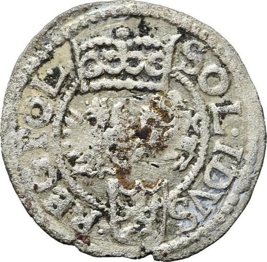 Реверс монеты - Шеляг 1601 года F "Всховский монетный двор" - цена серебряной монеты - Польша, Сигизмунд III Ваза