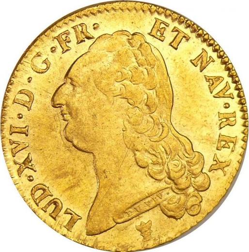 Obverse Double Louis d'Or 1786 I Limoges - France, Louis XVI