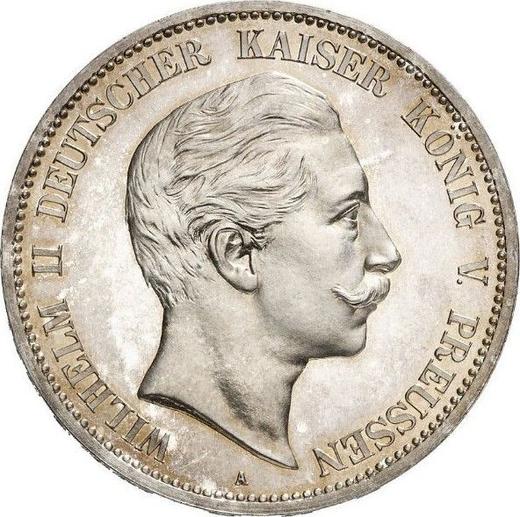 Obverse 5 Mark 1899 A "Prussia" - Silver Coin Value - Germany, German Empire