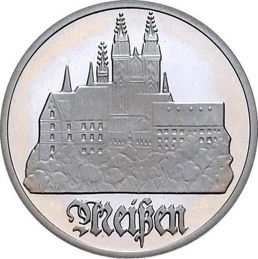 Anverso 5 marcos 1983 A "Meissen" - valor de la moneda  - Alemania, República Democrática Alemana (RDA)