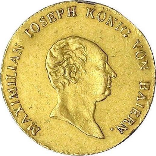 Аверс монеты - Дукат 1811 года - цена золотой монеты - Бавария, Максимилиан I