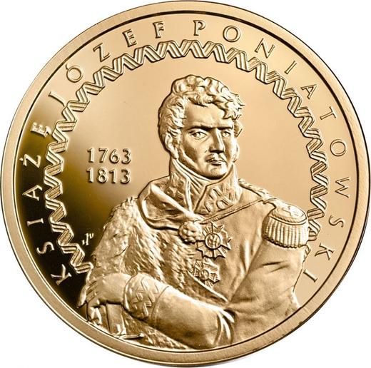 Reverso 200 eslotis 2013 MW "200 aniversario de la muerte de Józef Poniatowski" - valor de la moneda de oro - Polonia, República moderna
