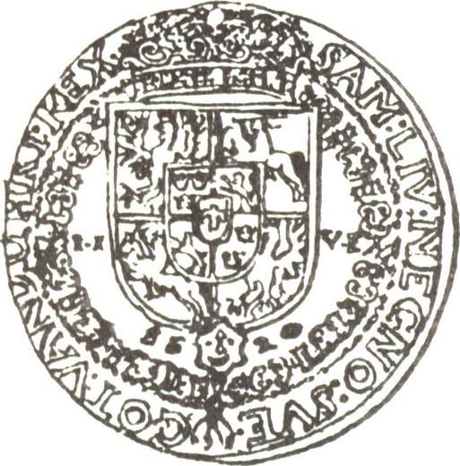 Reverse 1/2 Thaler 1620 II VE - Silver Coin Value - Poland, Sigismund III Vasa