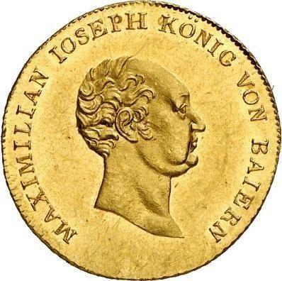 Аверс монеты - Дукат 1824 года - цена золотой монеты - Бавария, Максимилиан I