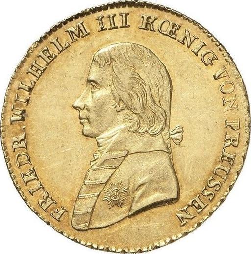 Аверс монеты - 2 фридрихсдора 1800 года A - цена золотой монеты - Пруссия, Фридрих Вильгельм III