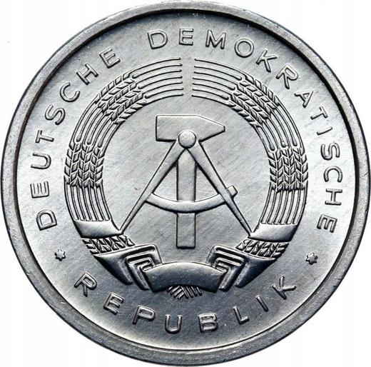 Реверс монеты - 5 пфеннигов 1985 года A - цена  монеты - Германия, ГДР
