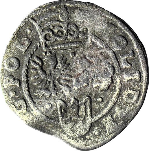 Реверс монеты - Шеляг 1601 года BB "Быдгощский монетный двор" - цена серебряной монеты - Польша, Сигизмунд III Ваза