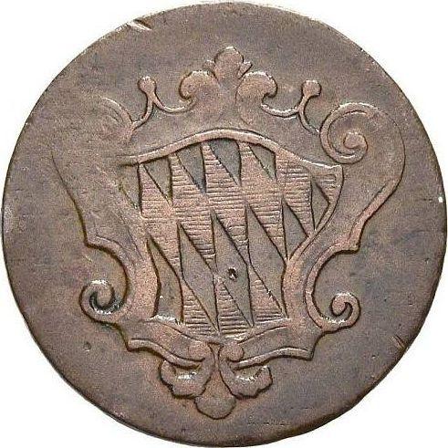 Аверс монеты - 1 пфенниг 1805 года - цена  монеты - Бавария, Максимилиан I
