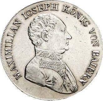 Awers monety - Talar 1819 "Typ 1807-1825" - cena srebrnej monety - Bawaria, Maksymilian I