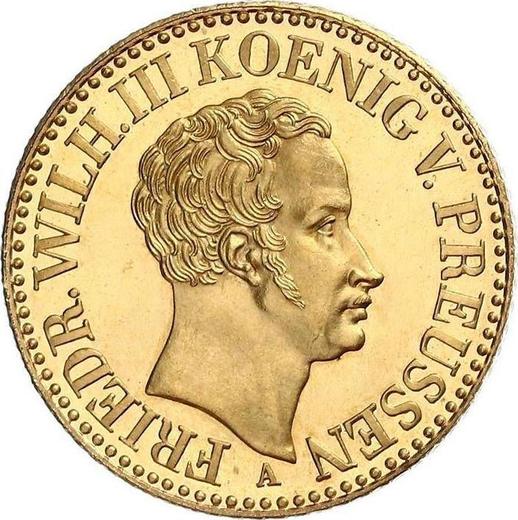 Awers monety - Podwójny Friedrichs d'or 1837 A - cena złotej monety - Prusy, Fryderyk Wilhelm III