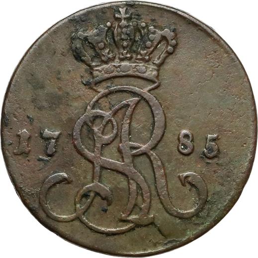 Obverse 1 Grosz 1785 EB -  Coin Value - Poland, Stanislaus II Augustus