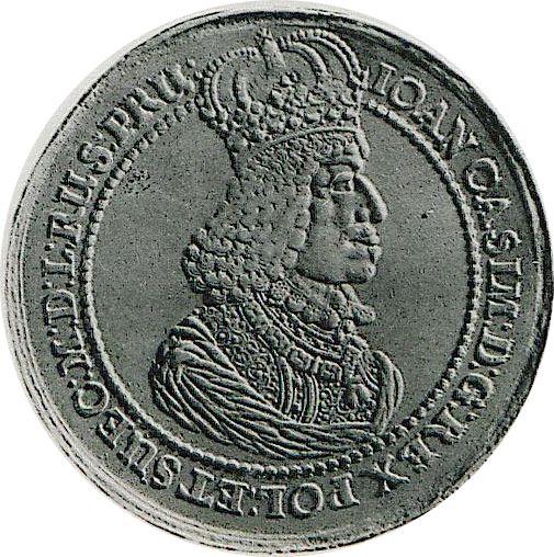 Аверс монеты - Донатив 8 дукатов без года (1649-1668) GR "Гданьск" - цена золотой монеты - Польша, Ян II Казимир