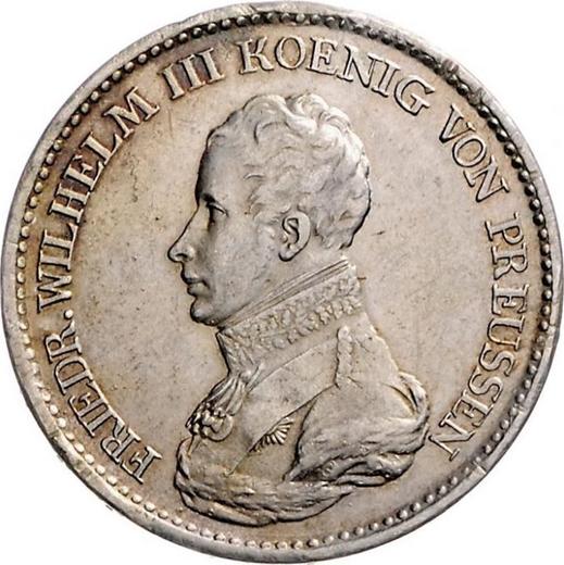 Аверс монеты - Талер 1817 года A "Тип 1816-1822" - цена серебряной монеты - Пруссия, Фридрих Вильгельм III