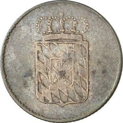 Аверс монеты - 2 пфеннига 1831 года - цена  монеты - Бавария, Людвиг I