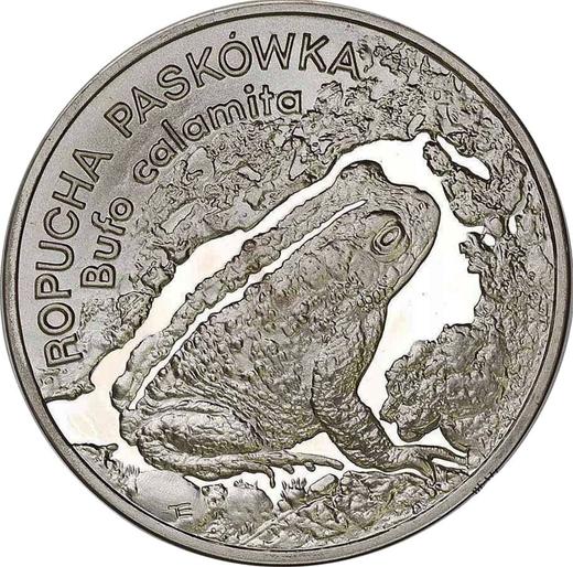 Reverse 20 Zlotych 1998 MW ET "Natterjack toad" - Silver Coin Value - Poland, III Republic after denomination