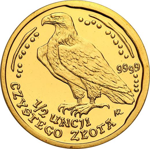 Reverso 200 eslotis 2006 MW NR "Pigargo europeo" - valor de la moneda de oro - Polonia, República moderna
