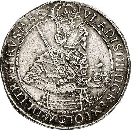 Anverso Tálero 1635 II "Tipo 1633-1636" - valor de la moneda de plata - Polonia, Vladislao IV