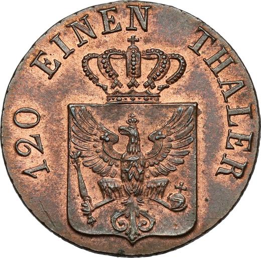 Аверс монеты - 3 пфеннига 1836 года A - цена  монеты - Пруссия, Фридрих Вильгельм III