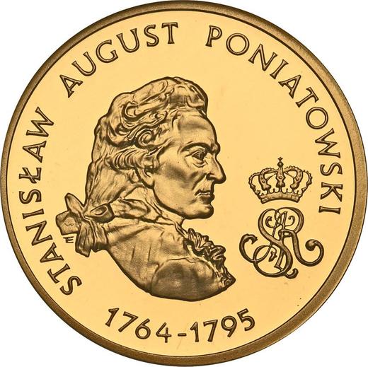 Реверс монеты - 100 злотых 2005 года MW ET "Станислав Август Понятовский" - цена золотой монеты - Польша, III Республика после деноминации