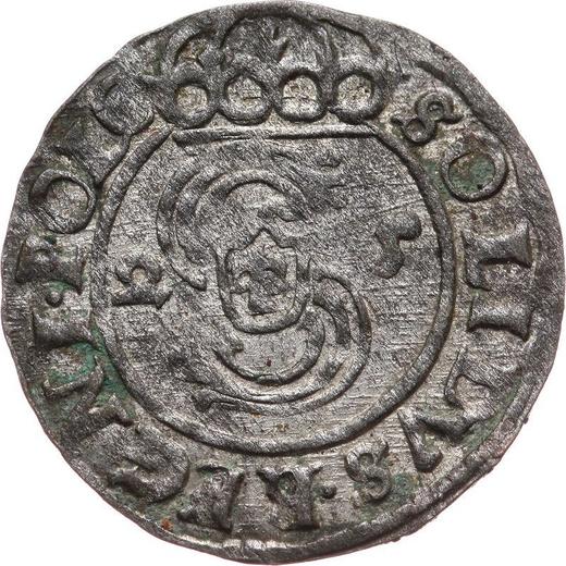 Аверс монеты - Шеляг 1625 года - цена серебряной монеты - Польша, Сигизмунд III Ваза