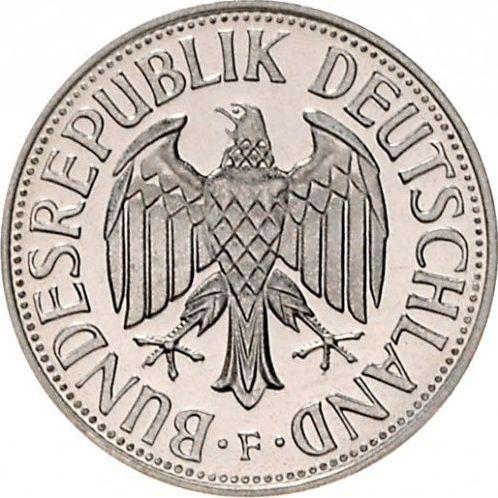 Rewers monety - 1 marka 1971 F - cena  monety - Niemcy, RFN