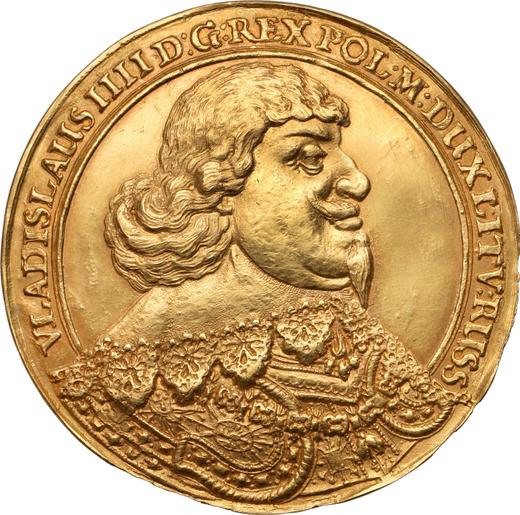 Аверс монеты - Донатив 6 дукатов без года (1632-1648) - цена золотой монеты - Польша, Владислав IV