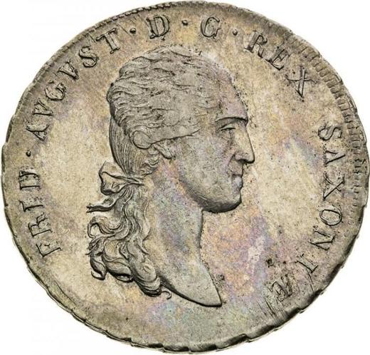 Obverse Thaler 1810 S.G.H. - Silver Coin Value - Saxony-Albertine, Frederick Augustus I