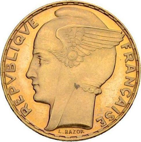 Obverse 100 Francs 1935 "Type 1929-1936" Paris - France, Third Republic