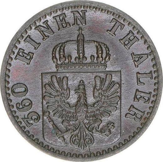 Obverse 1 Pfennig 1867 A -  Coin Value - Prussia, William I