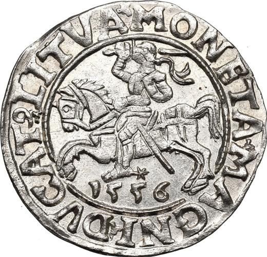 Reverso Medio grosz 1556 "Lituania" - valor de la moneda de plata - Polonia, Segismundo II Augusto