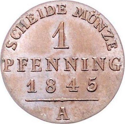 Rewers monety - 1 fenig 1845 A - cena  monety - Prusy, Fryderyk Wilhelm IV
