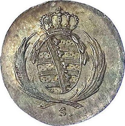 Awers monety - 1/48 talara 1813 S - cena srebrnej monety - Saksonia-Albertyna, Fryderyk August I