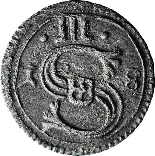 Anverso Ternar (Trzeciak) 1618 - valor de la moneda de plata - Polonia, Segismundo III