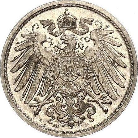 Реверс монеты - 10 пфеннигов 1904 года D "Тип 1890-1916" - цена  монеты - Германия, Германская Империя