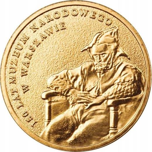 Реверс монеты - 2 злотых 2012 года MW ET "150 лет Народному музею в Варшаве" - цена  монеты - Польша, III Республика после деноминации