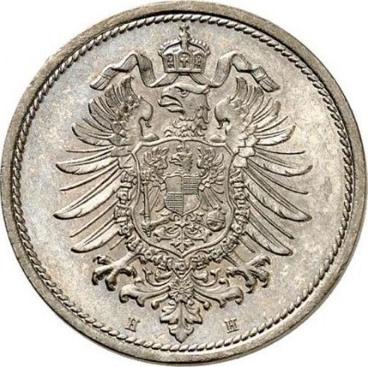 Reverso 10 Pfennige 1873 H "Tipo 1873-1889" - valor de la moneda  - Alemania, Imperio alemán