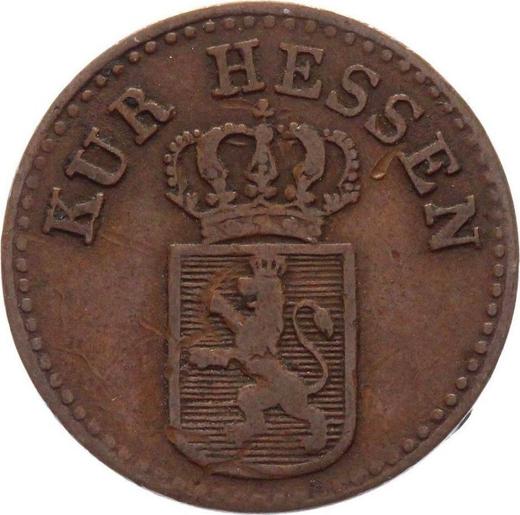 Awers monety - 1/4 krajcara 1829 - cena  monety - Hesja-Kassel, Wilhelm II