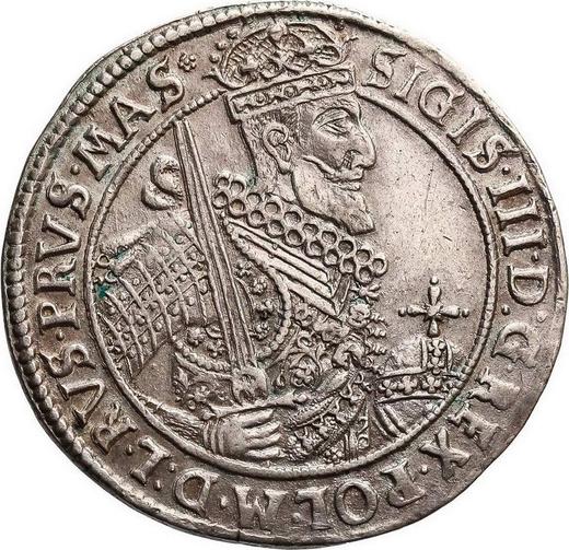 Awers monety - Półtalar 1628 II - cena srebrnej monety - Polska, Zygmunt III