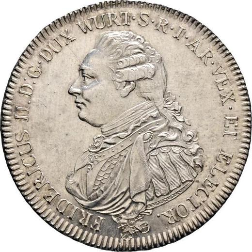 Anverso Tálero 1803 - valor de la moneda de plata - Wurtemberg, Federico I
