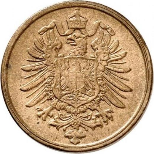 Reverso 2 Pfennige 1876 H "Tipo 1873-1877" - valor de la moneda  - Alemania, Imperio alemán