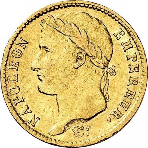 Obverse 20 Francs 1809 L "Type 1809-1815" Bayonne - France, Napoleon I